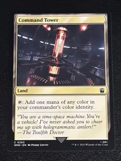 MTG Universes Beyond: Doctor Who Command Tower 0265 NM - Image 1