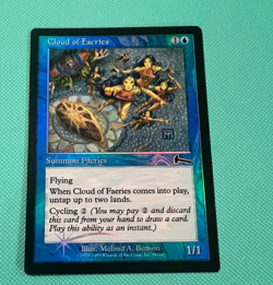 Foil - Cloud of Faeries - Urza's Legacy - MTG - Magic the Gathering - Foil - Image 1