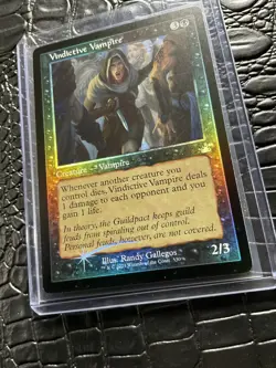 Vindictive Vampire (Retro Frame) Ravnica Remastered Foil Uncommon MTG NM - Image 3