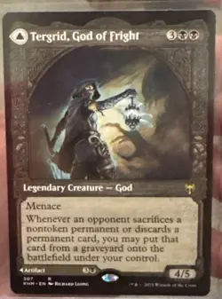 Tergrid, God of Fright Tergrid's Lantern Showcase Kaldheim #307 MTG Magic NM - Image 1