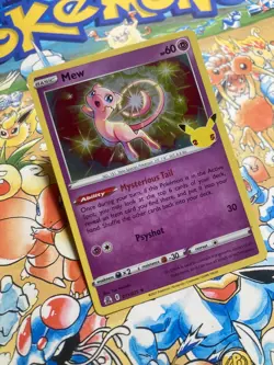 Mew 011/025 Holo Rare Celebrations Pokemon TCG - Image 2