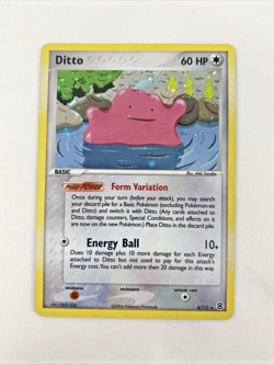Ditto Holo Rare 4/112 EX FireRed & LeafGreen 2004 Pokemon Card LP - Image 1