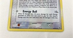Ditto Holo Rare 4/112 EX FireRed & LeafGreen 2004 Pokemon Card LP - Image 5