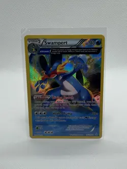 Pokemon Swampert Alpha Growth Holo Rare 36/160 XY Primal Clash 140 HP English - Image 1