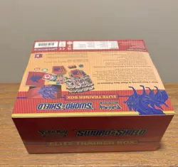 Pokemon TCG Zacian Sword and Shield Base ETB Elite Trainer Box Factory Sealed - Image 3