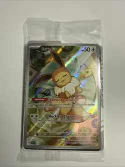 Eevee 173 Black Star Promo Pokemon Prismatic Evolutions Factory Sealed - Image 1