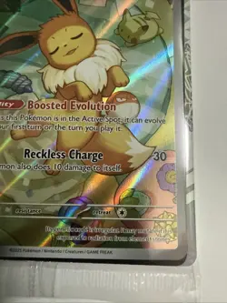 Eevee 173 Black Star Promo Pokemon Prismatic Evolutions Factory Sealed - Image 2