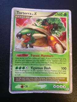 Pokemon TCG Torterra LV.X Diamond & Pearl 122/130 Holo raro holografico - Image 1