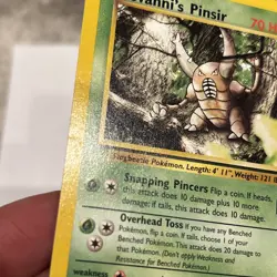 Giovanni's Pinsir 24/132 Pokemon Gym Challenge -Non Holo Rare MP/HP - Image 4