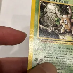 Giovanni's Pinsir 24/132 Pokemon Gym Challenge -Non Holo Rare MP/HP - Image 5