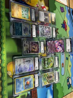 Pokemon TCG Lot Of 10 Graded CGC Slabs - Image 1