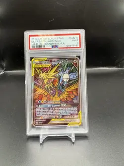 Pokemon Moltres & Zapdos & Articuno GX Hidden Fates ETB FA Promo SM210 PSA 9 - Image 1