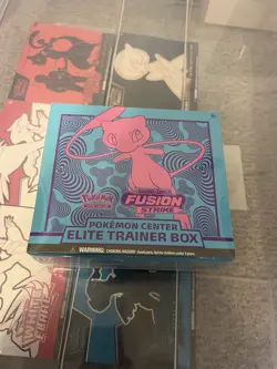 Fusion Strike Pokemon Center Sword and Shield Elite Trainer Box PC ETB Sealed - Image 1