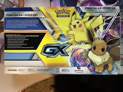 Pokemon TCG: Pikachu GX & Eevee GX Special Collection New Factory Sealed *Damage - Image 2