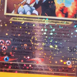 2001 Pokemon Entei Reverse Foil Holo 34 • CGC 10 GEM MINT 🌀 Swirl! - Image 5