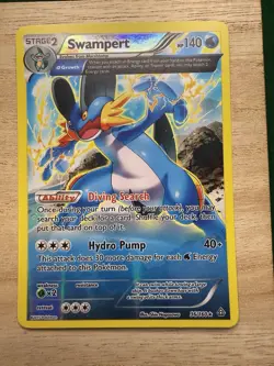 SWAMPERT (Alpha) 36/160 XY - Primal Clash Holo - Pokemon TCG - NM - Image 1