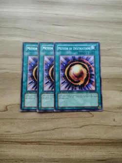 Yu-Gi-Oh! - Meteor Of Destruction 3X - Full Playset - Rare - FET-EN041 - Image 1