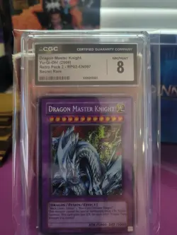 Yu-Gi-Oh! DRAGON MASTER KNIGHT RP02-EN097 CGC 8 - Image 3