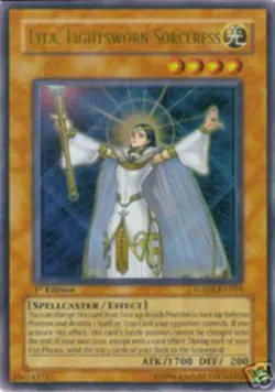 Yugioh! LP Lyla, Lightsworn Sorceress - LODT-EN019 - Ultra Rare - 1st Edition Li - Image 1