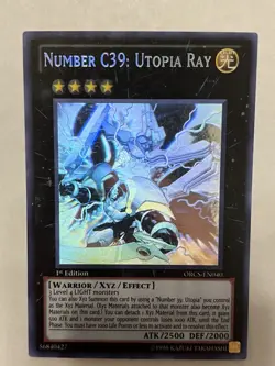 Number C39: Utopia Ray ORCS-EN040 Ghost Rare 1st Edition English Light Play - Image 2
