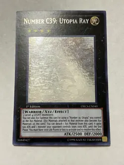 Number C39: Utopia Ray ORCS-EN040 Ghost Rare 1st Edition English Light Play - Image 3