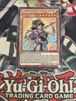 Palladium Oracle Mana Prismatic Secret Rare TN19-EN004 Yugioh Dark Magician Girl - Image 1