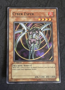Yu-Gi-Oh! TCG Super Rare 1st ed. Cyber Esper CDIP-EN005 - Image 1