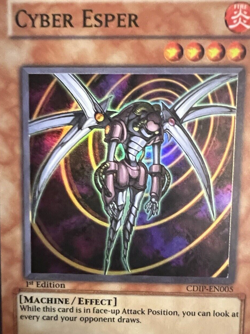 Yu-Gi-Oh! TCG Super Rare 1st ed. Cyber Esper CDIP-EN005 - Image 2