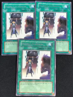 YUGIOH DOUBLE SUMMON TAEV-EN056 1ST RARE X3(LP) - Image 1