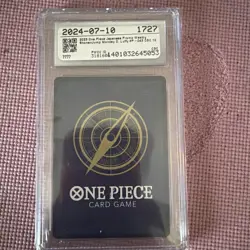 Monkey D Luffy P-043 Promo 2023 Weekly Shonen Jump ONE PIECE Promo CGC 10 - Image 2