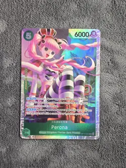 Perona (SR) OP14-033 One Piece TCG The Azure Sea's Seven - Image 1
