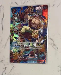 (OP10 Royal Blood) Edward Newgate SP (ST15-002) FULL ART ONE PIECE TCG - Image 2