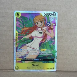 One Piece - Nami - Two Legends OP08-106 Super Rare SR English (A1) - Image 1
