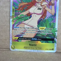 One Piece - Nami - Two Legends OP08-106 Super Rare SR English (A1) - Image 3