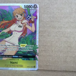 One Piece - Nami - Two Legends OP08-106 Super Rare SR English (A1) - Image 4