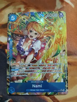 Nami OP11-054 Alt Art One Piece A Fist Of Divine Speed Foil NM - Image 1