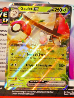 Pokemon Aventures Ensemble Francais Card Holo Carte Gaulet EX 011/159 FR JTG - Image 1