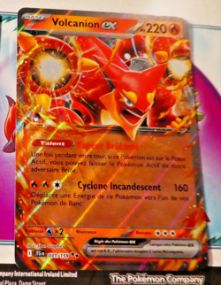 Pokemon Aventures Ensemble Francais Card Holo Carte Volcanion EX 031/159 FR JTG - Image 1
