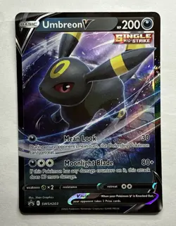 Umbreon V SWSH203 SWSH: Sword & Shield Promo Cards Holo Pokemon TCG - Image 1