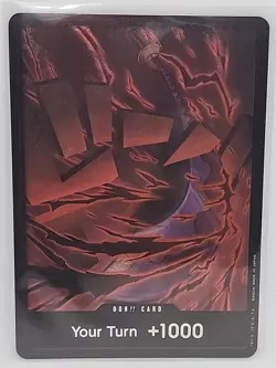 Don!! Card One Piece TCG [Black and Red] Royal Blood Your Turn +1000 OP NM/M - Image 1