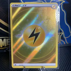 Pokemon - Lightning Energy Holo - 155/159 - SWSH Crown Zenith - Texture Card - Image 2