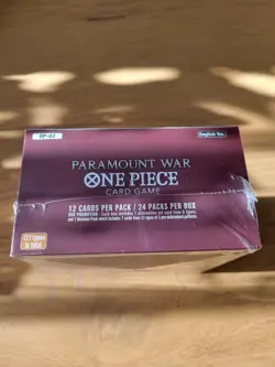 Display One Piece Card Game OP02 Paramount War First Print Scelle - Image 3