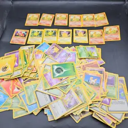 Vintage Bulk Lot Of Pokemon Cards Pikachu Charmander - Image 1