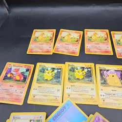 Vintage Bulk Lot Of Pokemon Cards Pikachu Charmander - Image 2