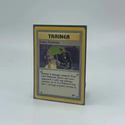Pokemon Erikas Kindness Gym Heroes Set WOTC Vintage 2000 Trainer Card - Image 1