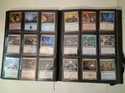Lot of Magic The Gathering Cards Collection In An Album Over 200 Cards - Image 1