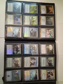 Lot of Magic The Gathering Cards Collection In An Album Over 200 Cards - Image 2