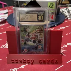 CGC 10 Pristine Clobbopus 072/064 AR Art Rare Paradise Dragona sv7a Pokemon Card - Image 1
