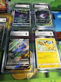 Pokemon Tcg Lot Of 10 Cgc Graded Cards - Image 2