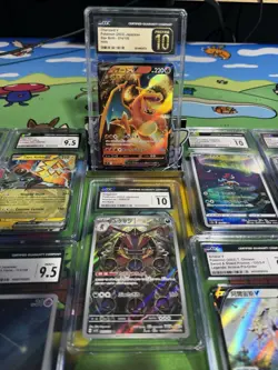 Pokemon Tcg Lot Of 10 Cgc Graded Cards - Image 3